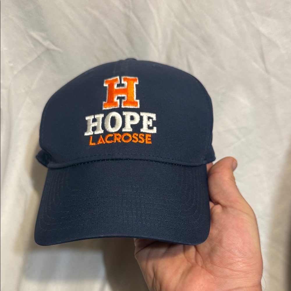 Nike Navy Blue Hope College Lacrosse Hat